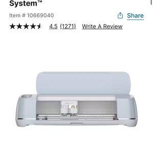 Cricut Cutting Machine 3 - Brand New